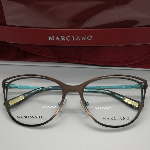 New/Authentic Marciano by Guess GM0311 Copper/Grn - Picture 2 of 7